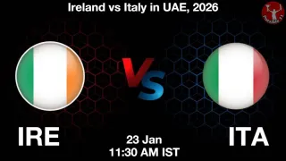 IRE vs ITA IRE vs ITA - Ireland vs