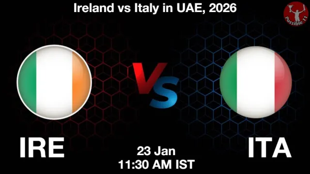 IRE vs ITA Match Previews and Cricket Tips