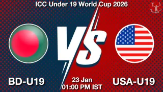 BD-U19 vs USA-U19 - ICC Under