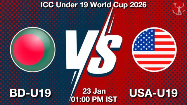 BD-U19 vs USA-U19 Match Previews and Cricket Tips