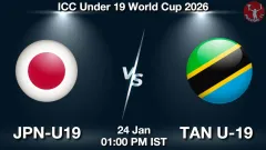 JPN-U19 vs TAN U-19 Match Picture