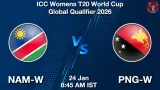 NAM-W vs PNG-W Match Preview - <small>Sat, 24 Jan 08:45 AM IST</small>