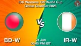 BD-W vs IR-W Match Preview - <small>Sat, 24 Jan 12:45 PM IST</small>