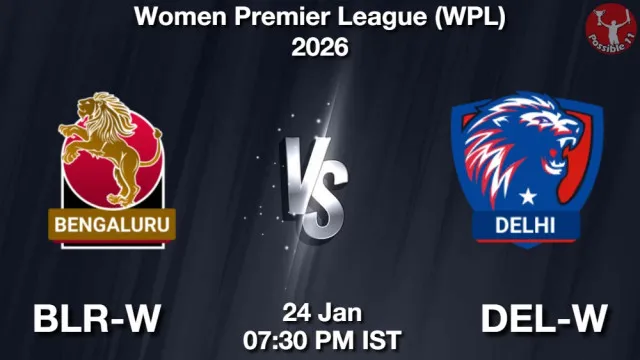 BLR-W vs DEL-W Match Previews and Cricket Tips