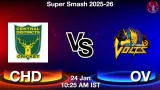 CHD vs OV Match Preview & Latest Updates - <small>Sat, 24 Jan 10:25 AM IST</small>