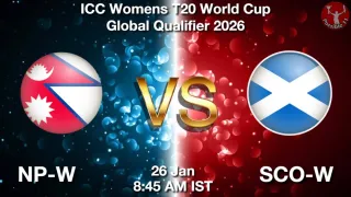 NP-W vs SCO-W - ICC Womens