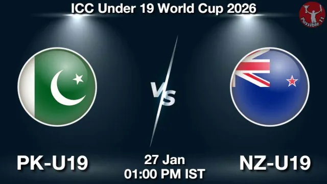 PK-U19 vs NZ-U19 Match Previews and Cricket Tips