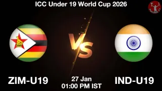 ZIM-U19 vs IND-U19 Matcch Previews