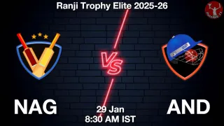 NAG vs AND NAG vs AND - Ranji Trophy