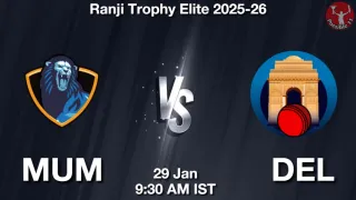 MUM vs DEL Matcch Previews