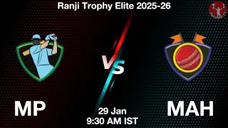 MP vs MAH - Ranji Trophy