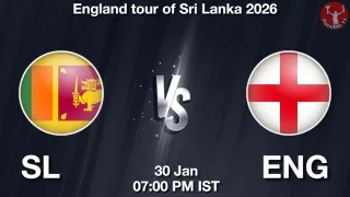 SL vs ENG - England tour