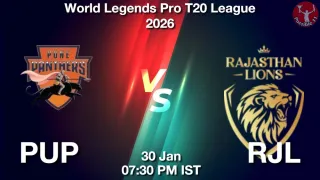 PUP vs RJL PUP vs RJL - World Legends