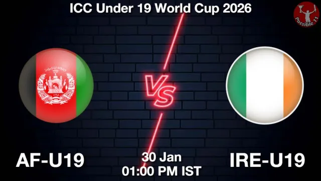 AF-U19 vs IRE-U19 Match Previews and Cricket Tips