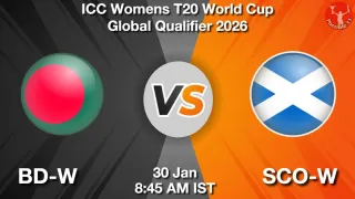BD-W vs SCO-W - ICC Womens