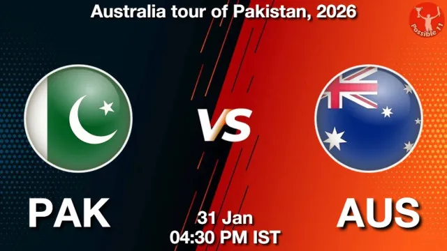 PAK vs AUS Match Previews and Cricket Tips