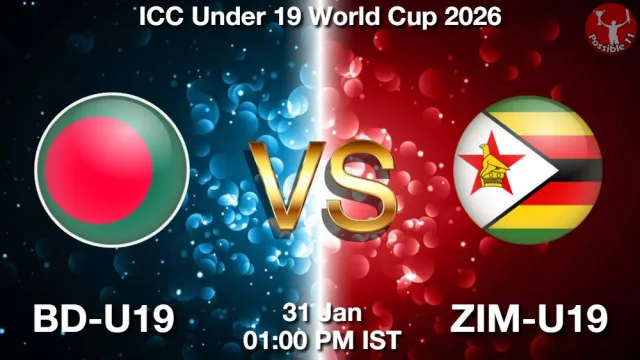 BD-U19 vs ZIM-U19 Match Previews and Cricket Tips