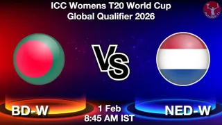 BD-W vs NED-W - ICC Womens