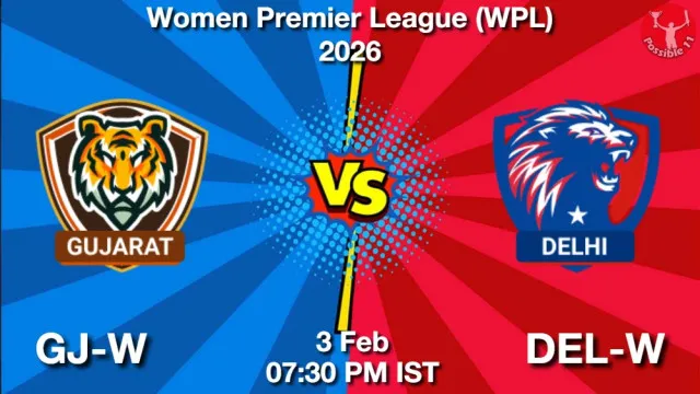 GJ-W vs DEL-W Match Previews and Cricket Tips