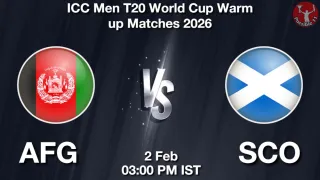 AFG vs SCO - ICC Men
