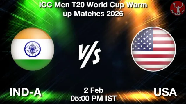 IND-A vs USA Match Previews and Cricket Tips