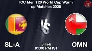 SL-A vs OMN - ICC Men