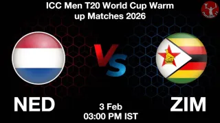 NED vs ZIM NED vs ZIM - ICC Men