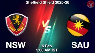 NSW vs SAU - Sheffield Shield