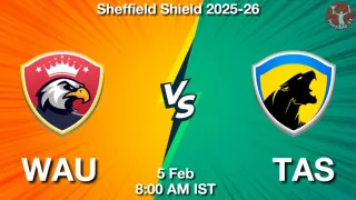 WAU vs TAS - Sheffield Shield