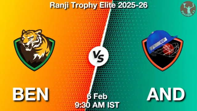 BEN vs AND Match Previews and Cricket Tips
