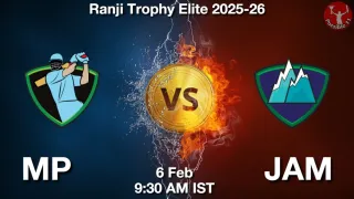 MP vs JAM - Ranji Trophy