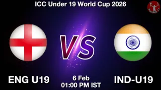 ENG U19 vs IND-U19 - ICC