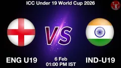 ENG U19 vs IND-U19 Match Picture