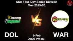 DOL vs WAR Match Preview, Picture