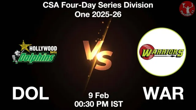 DOL vs WAR Match Previews and Cricket Tips