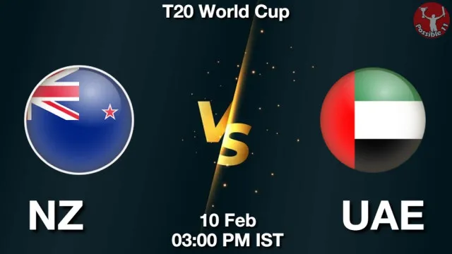 NZ vs UAE Match Previews and Cricket Tips