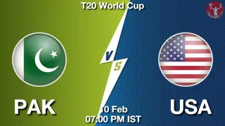 PAK vs USA Matcch Previews