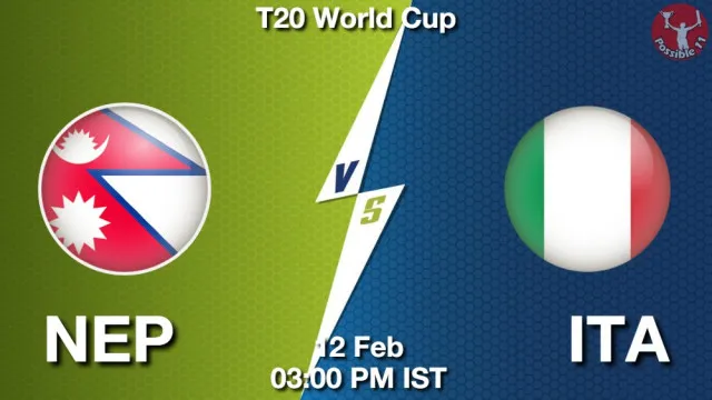 NEP vs ITA Match Previews and Cricket Tips