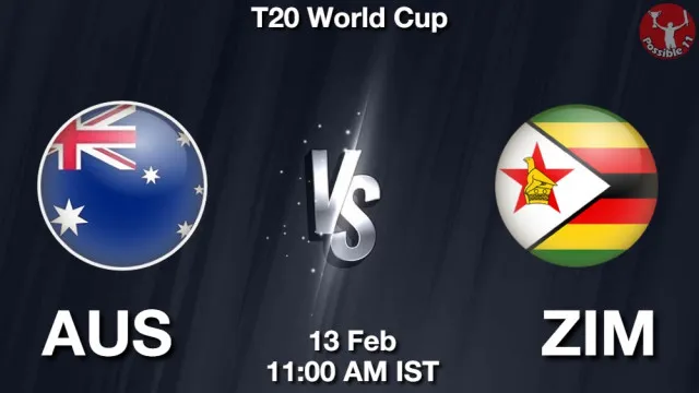 AUS vs ZIM Match Previews and Cricket Tips