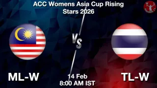 ML-W vs TL-W - ACC Womens