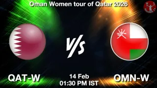 QAT-W vs OMN-W - Oman Women