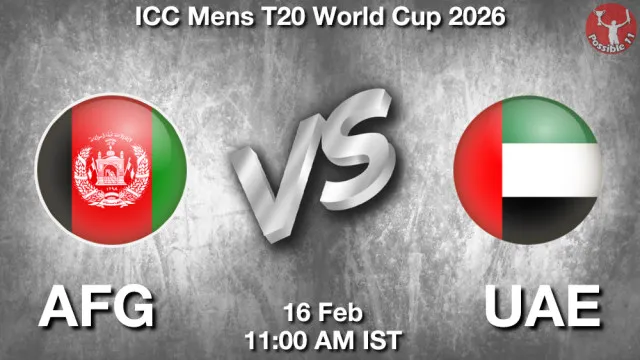 AFG vs UAE Match Previews and Cricket Tips