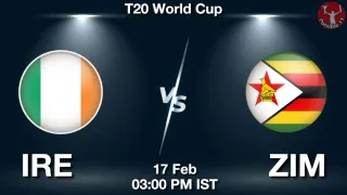 IRE vs ZIM - ICC Mens