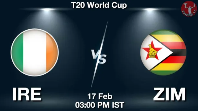 IRE vs ZIM Match Previews and Cricket Tips