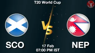 SCO vs NEP - ICC Mens