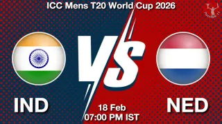 IND vs NED - ICC Mens