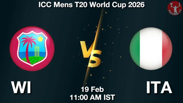 WI vs ITA Match Previews and Cricket Tips