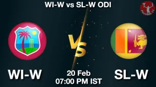WI-W vs SL-W - Sri Lanka