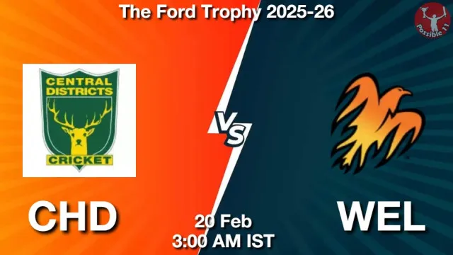 CHD vs WEL Match Previews and Cricket Tips