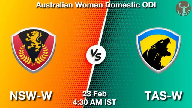 NSW vs TAS Match Previews and Cricket Tips